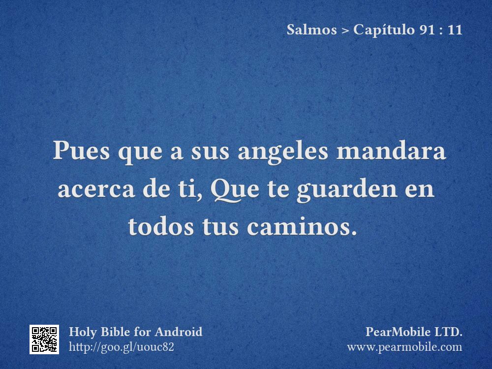 Salmos, Capítulo 91:11